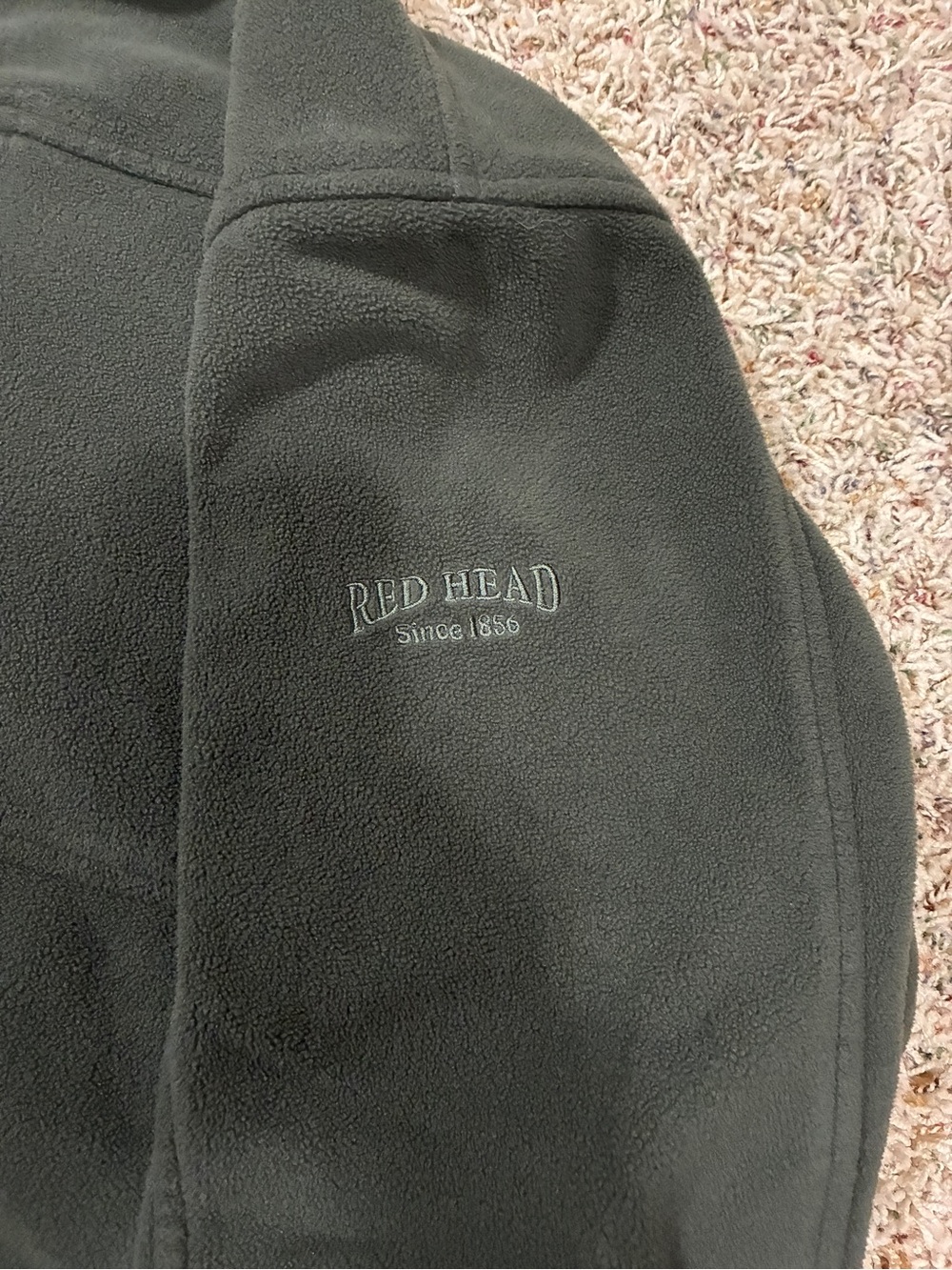 Red Head Green Full-Zip Fleece Jacket - Picture 2 of 2